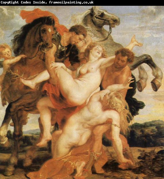 Peter Paul Rubens The robbery of the daughters of Leucippus